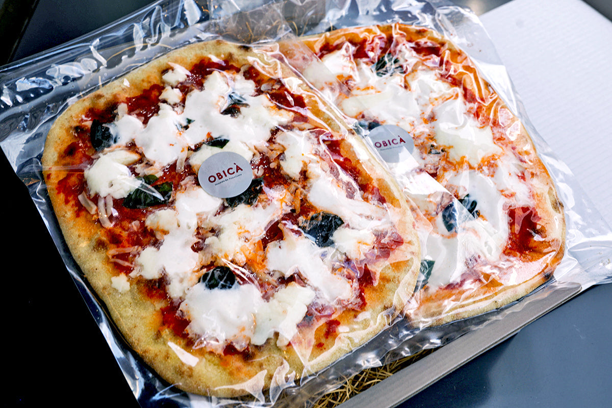 ピッツァ ブッファラDOP 2枚 | オービカ モッツァレラバー