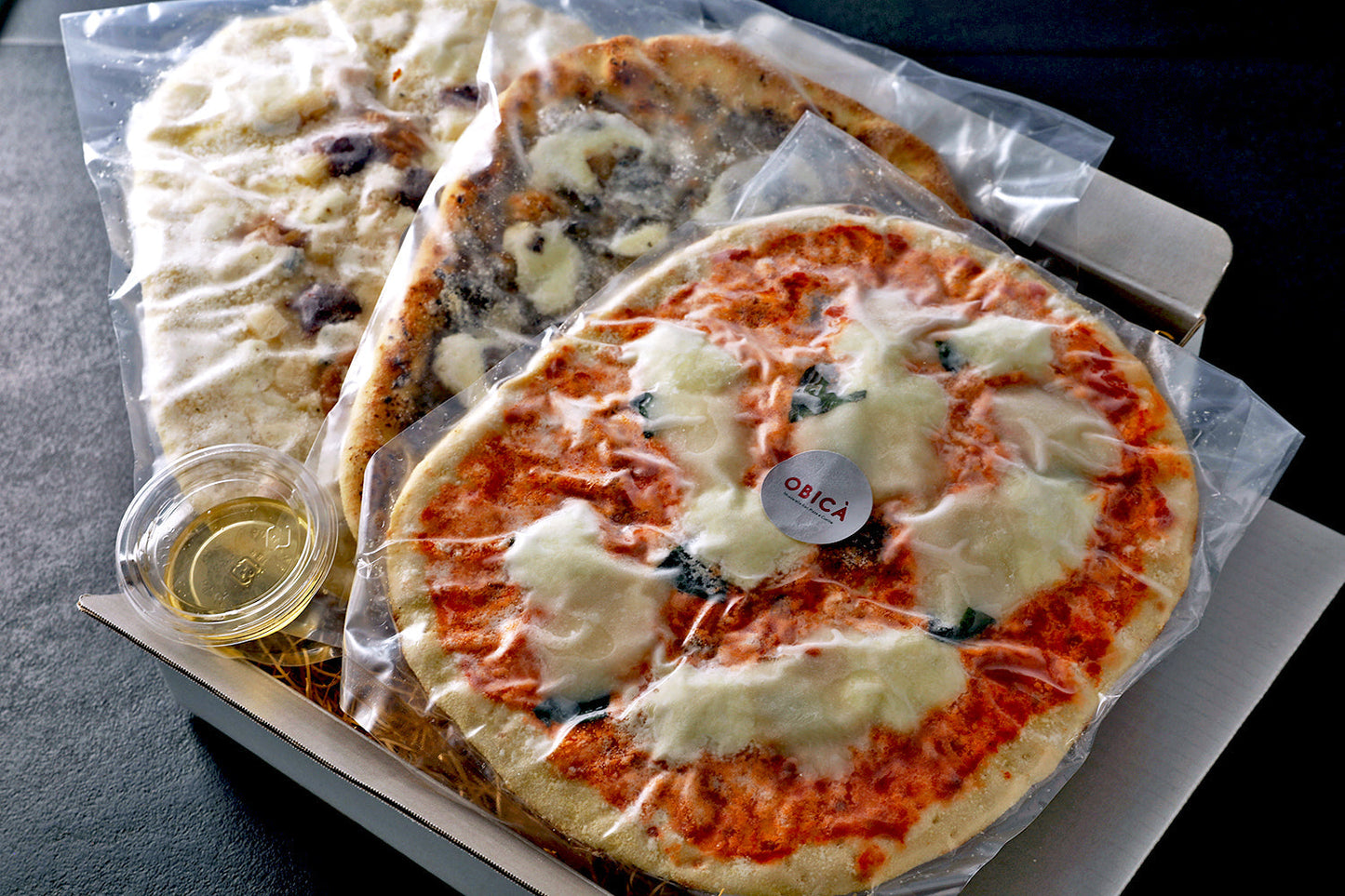 オービカ モッツァレラバー 3種のピッツァセット