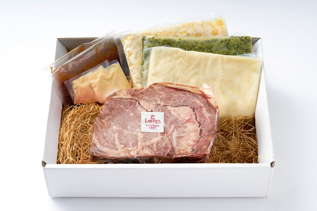 ロウリーズセット[4名様相当]（プライムリブ450g+アカンパニメンツ3種)