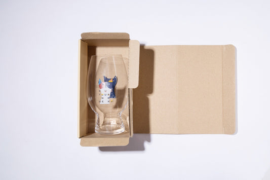 よなよなビアワークス 『水曜日のネコ』専用パイントグラス2個セット