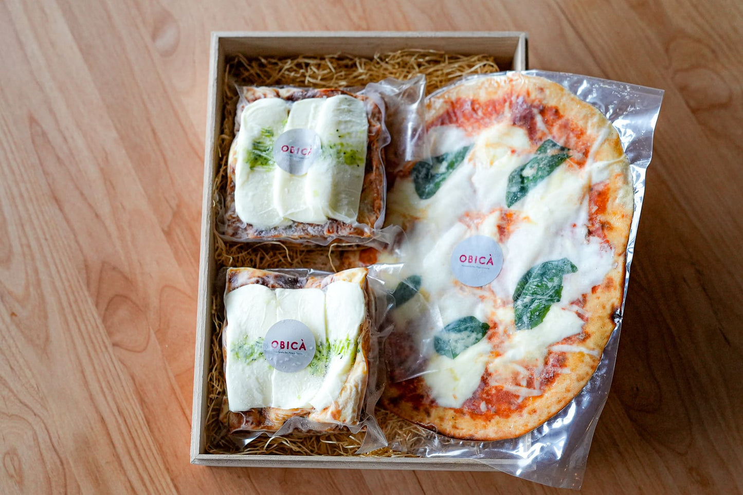 ピッツァ ブッファラDOP 1枚 & ラザニア2個セット | オービカ モッツァレラバー