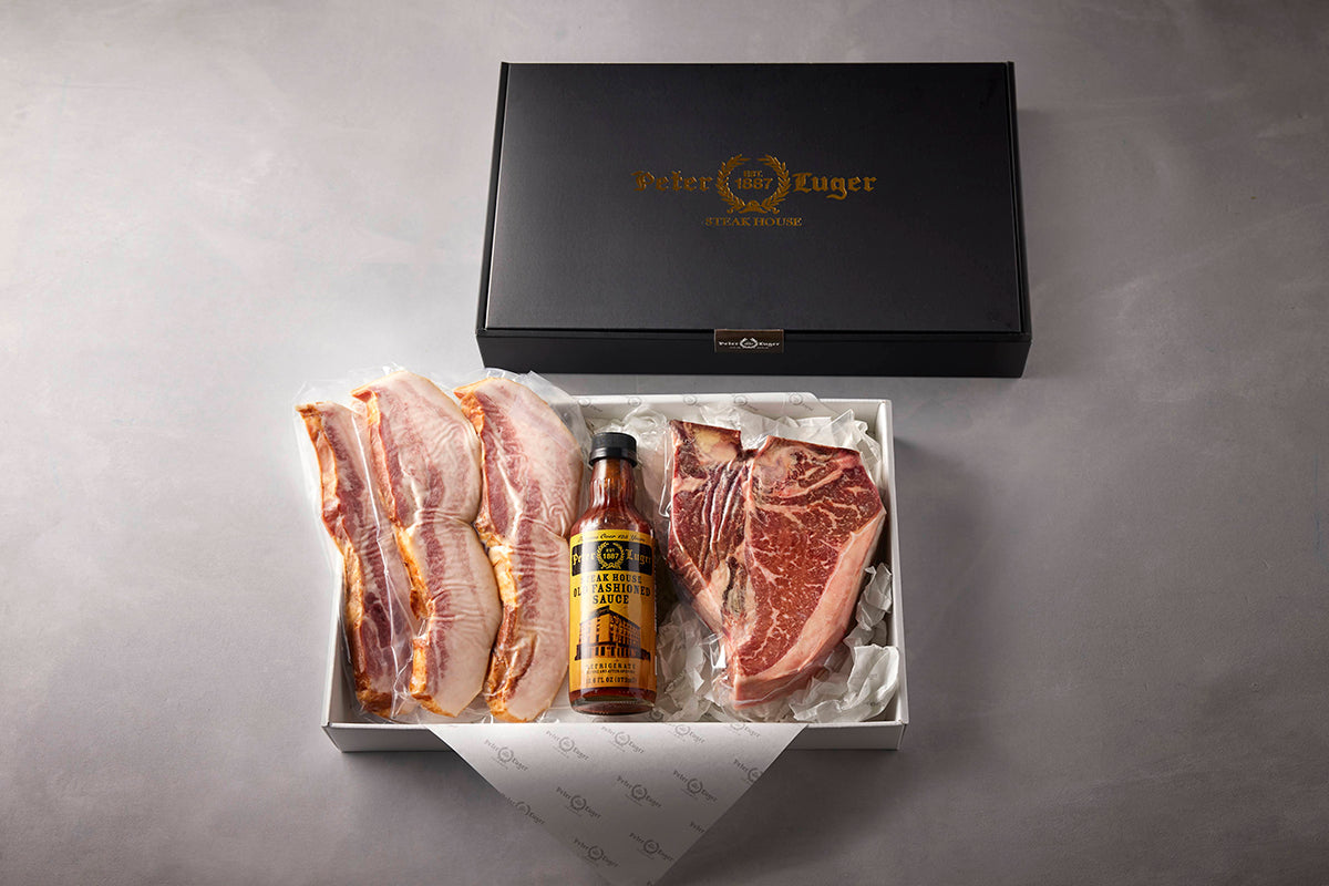 Tボーンステーキ2名様&ベーコン4枚セット | ピーター・ルーガー ステーキハウス東京