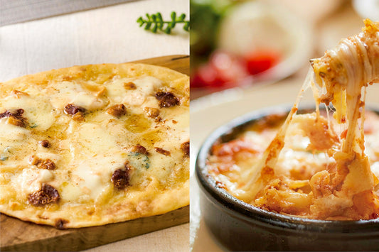 ピッツァ チンクエフォルマッジ1枚 & ラザニア2個セット | オービカ モッツァレラバー