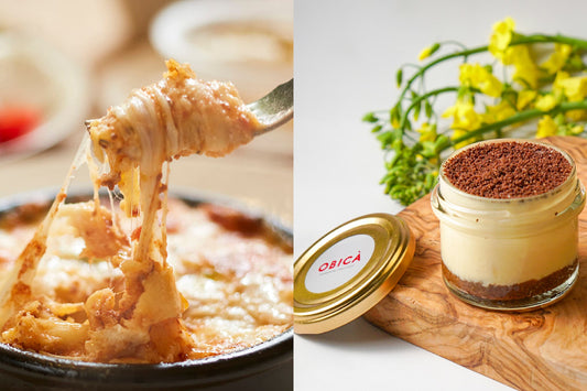 オービカ モッツァレラバー ラザニア&ティラミス 2種詰め合わせギフトセット